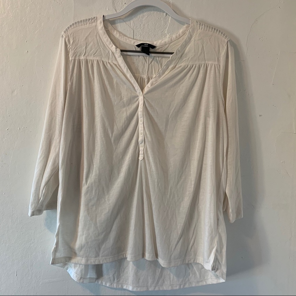 white peasant shirt